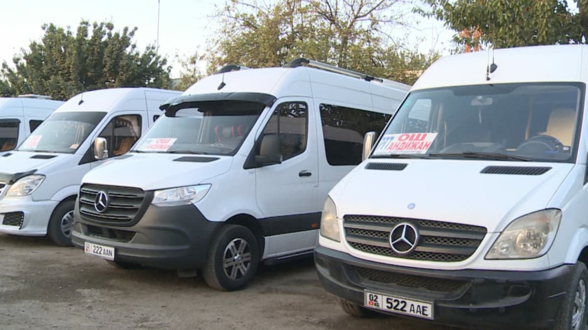 Minibus bus service between Andijan and Osh resumes