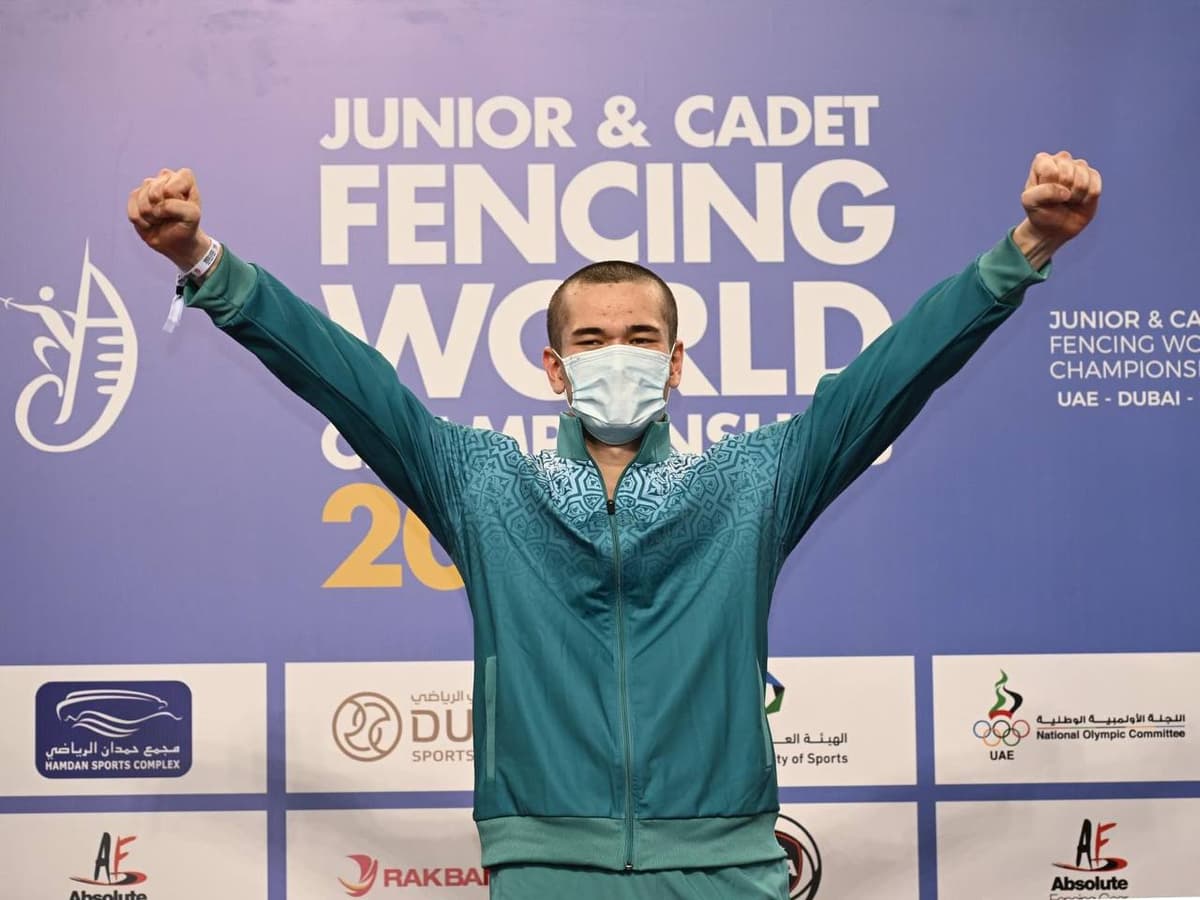 Зухриддин Кадыров – первый узбекский чемпион мира по фехтованию