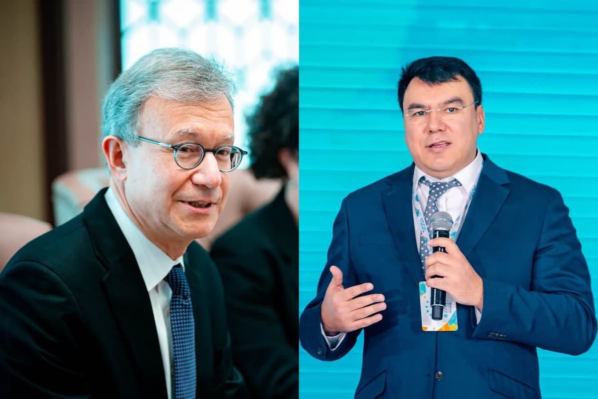 Aziz Abduhakimov va Daniel Rozenblyum Toshkent yoshlar forumida ekologiya mavzusiga alohida e’tibor qaratilganini olqishladi