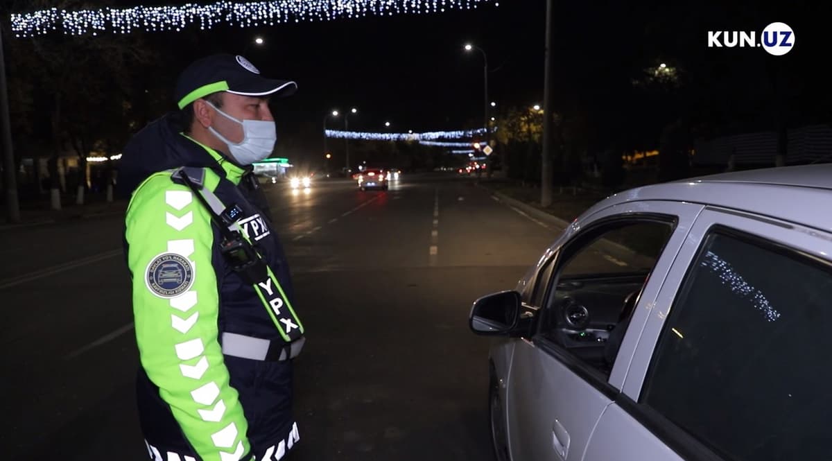 Haydovchilarning mast holatda ekanini aniqlash tartibiga o‘zgartirish kiritiladi