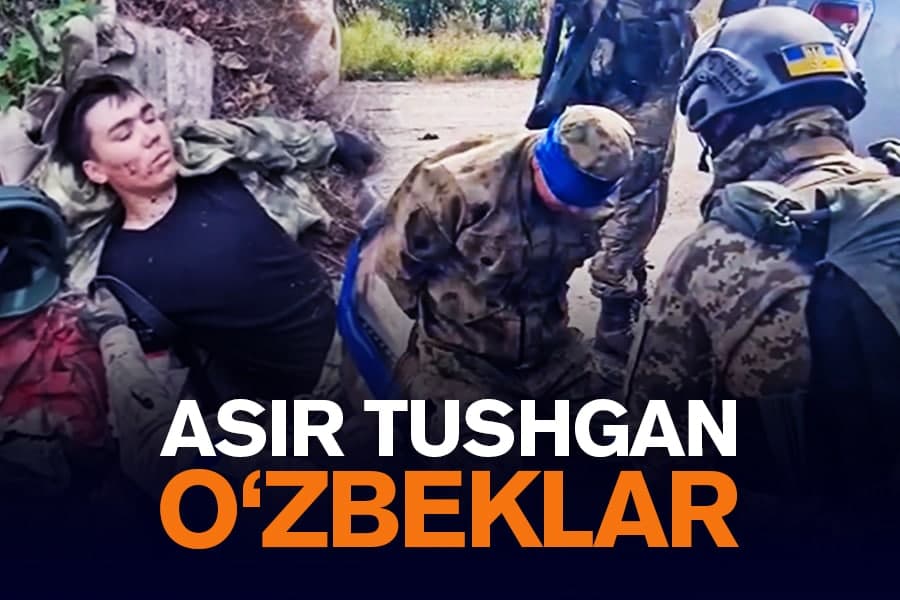 Ukrainada asir tushgan o‘zbeklar: biri migrant, ikkinchisi talaba