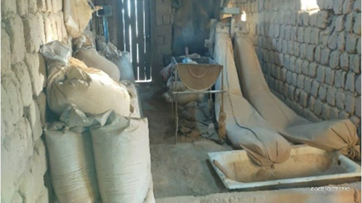 Criminal group detained in Samarkand for processing gold ore illegally 