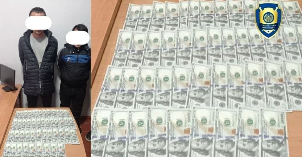 Qalbaki AQSh dollarlarini muomalaga kiritmoqchi bo‘lgan shaxslar ushlandi