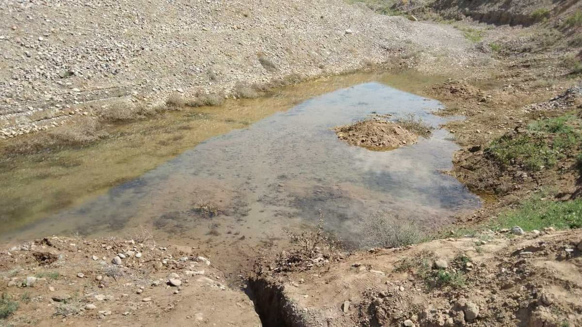 В водохранилище Ертикан в Наманганской области выявлена утечка воды