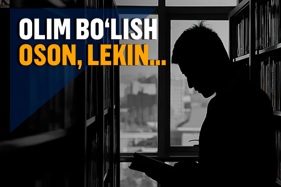 “Odam bo‘lish qiyin” – olimlik va odamlikni farqlovchi asar