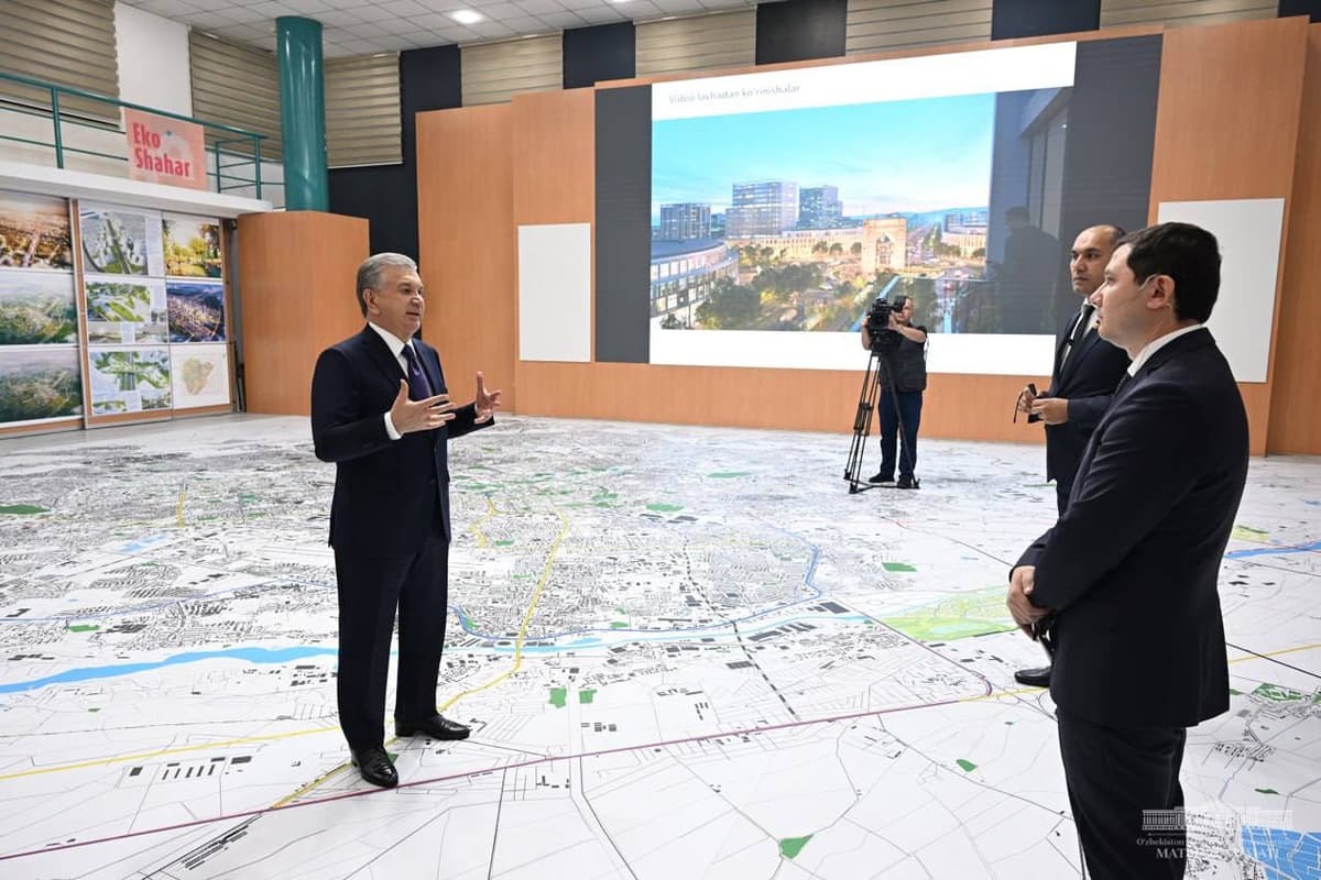 Bu shahar yuz yillab xalqqa xizmat qilishi kerak - prezident Yangi Toshkent bosh rejasi loyihasi bilan tanishdi 