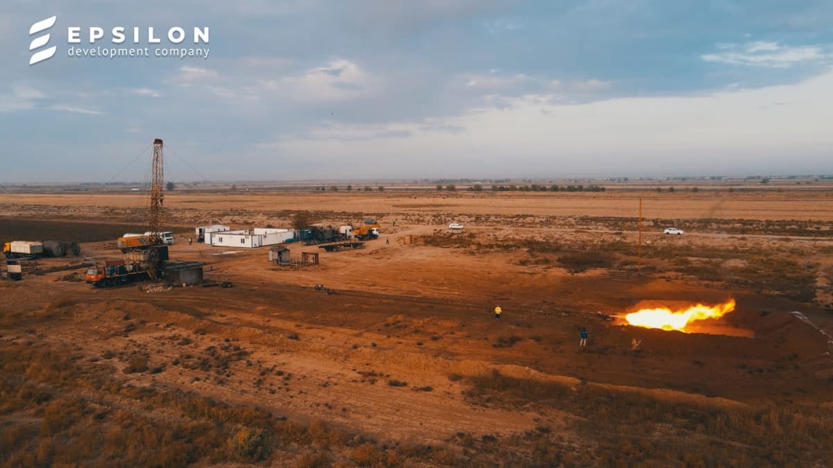 EPSILON (EDC): Karakara-1 qudug‘idan olinayotgan kunlik gaz hajmi 120 ming kubmetrni tashkil etdi