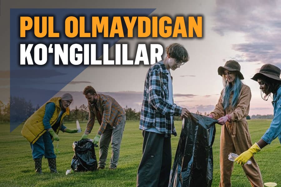 Ularga pul, foyda kerak emas – volontyorlar o‘zi kim?