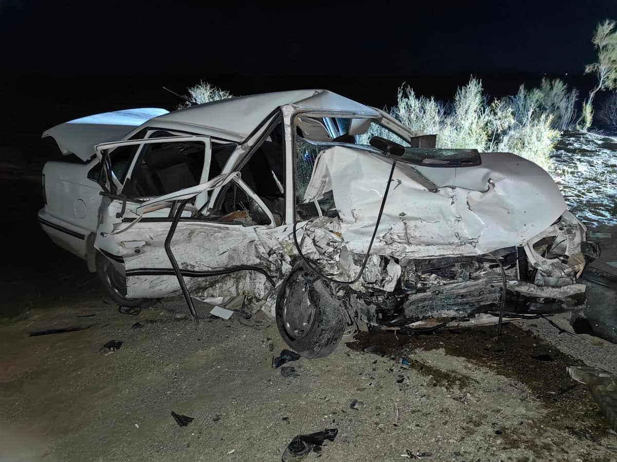 Navoiyda ikki Nexia to‘qnashdi. 3 kishi halok bo‘lgan