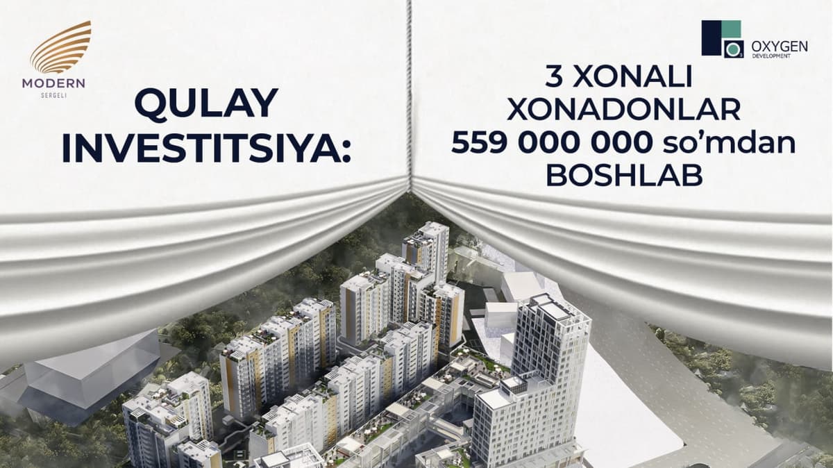 Qulay investitsiya!