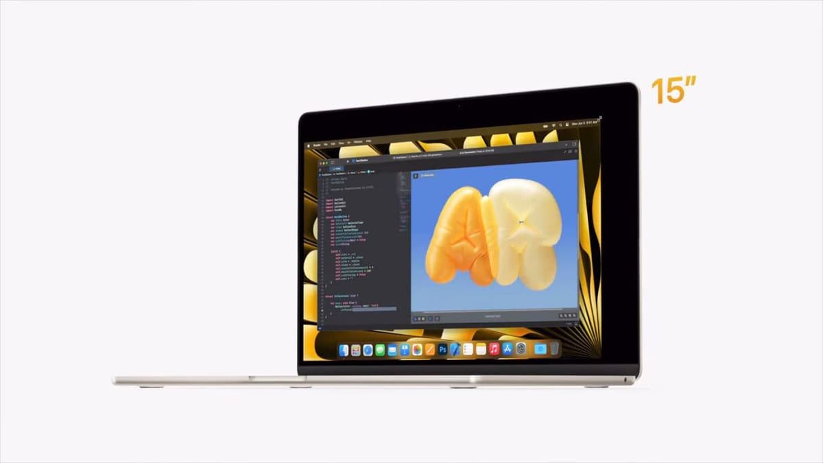 Apple kompaniyasi eng katta MacBook Air’ni taqdim etdi 