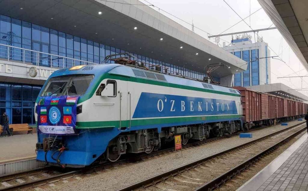 Freight transportation begins on new railway route "Türkiye-Iran-Turkmenistan-Uzbekistan"