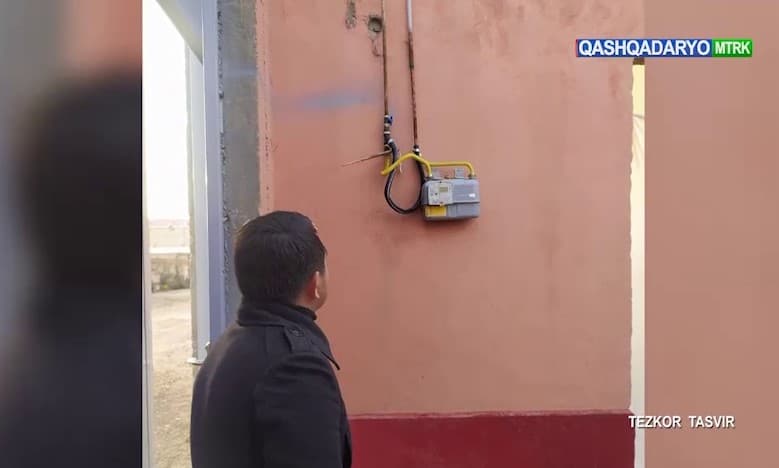 Colony-settlement in Karshi causes a loss of 1.3 billion soums to the state due to illegal usage of natural gas