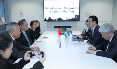 O‘zbekiston-Singapur Savdo-sanoat palatasi tashkil etiladi