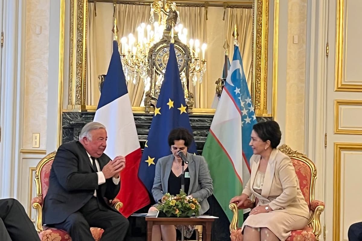 Parliamentary representatives of Uzbekistan and France meet in Paris