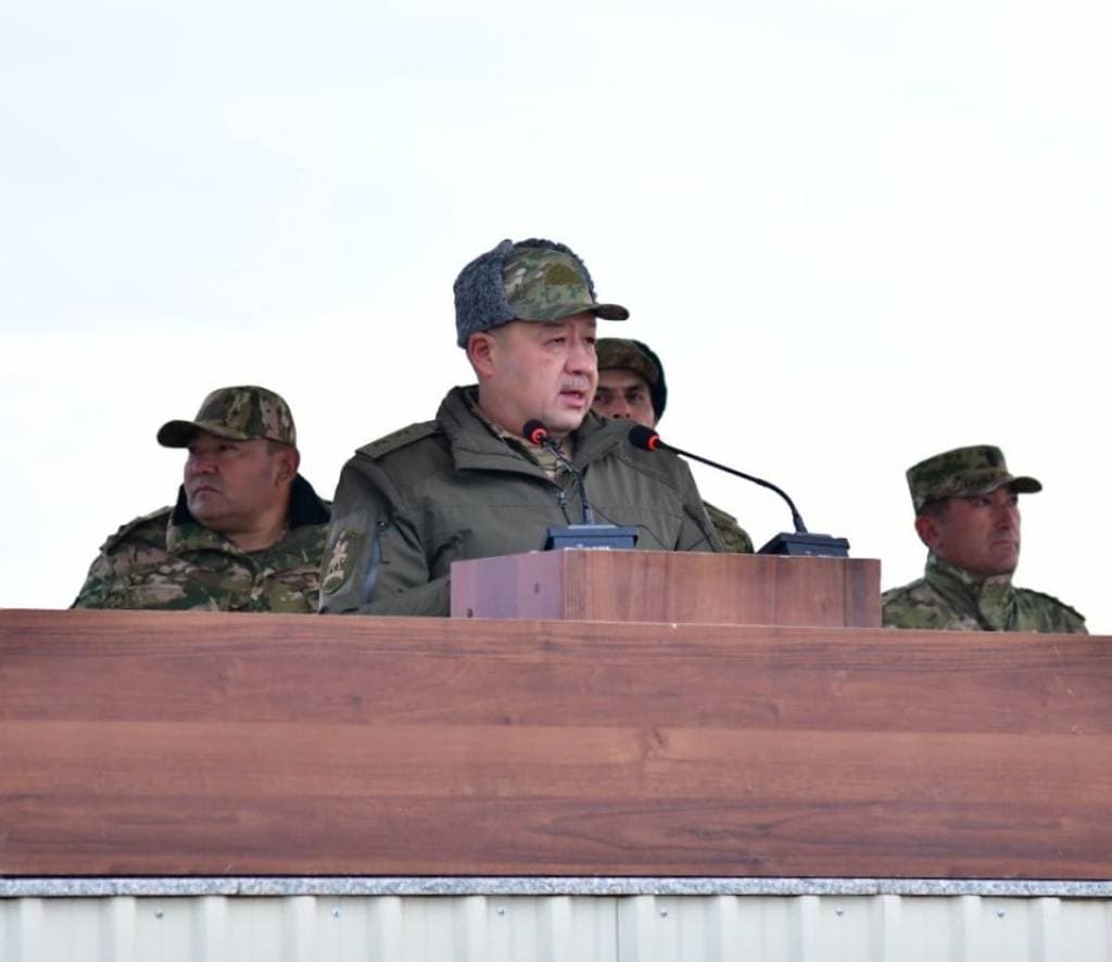 На полигоне «Чирчик» проходят военные сборы с участием руководителей органов госуправления