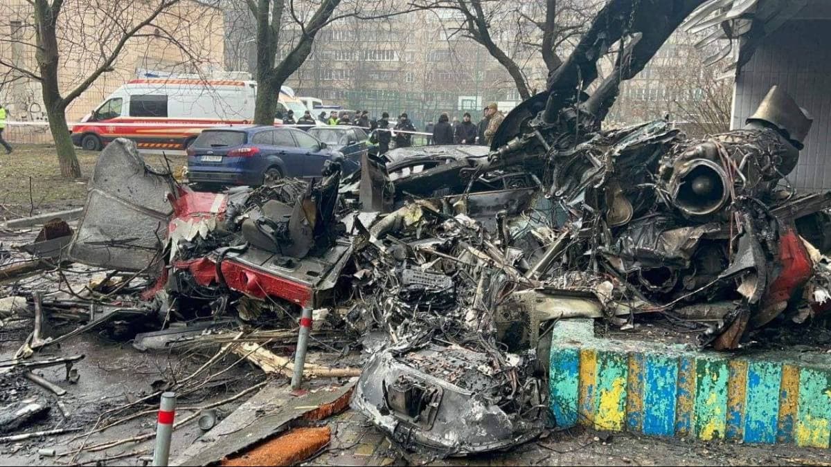 В Украине предъявили первые обвинения по делу о гибели руководства МВД при крушении вертолета