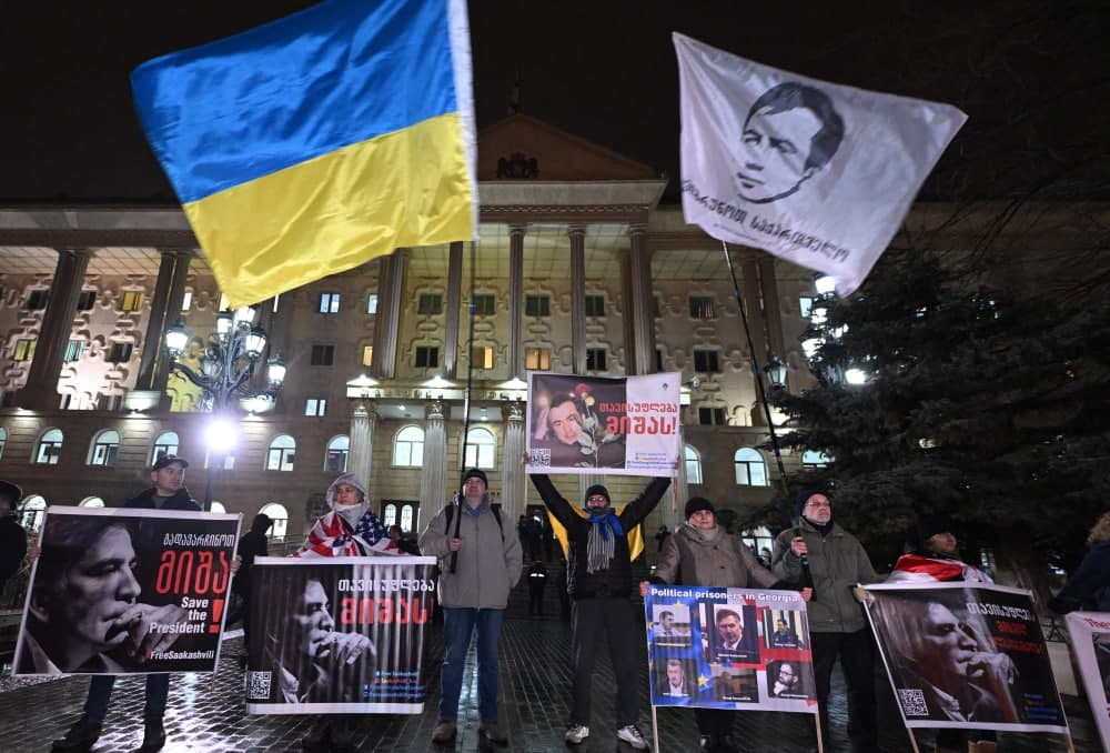 Tbilisida Saakashvili bo‘yicha sud qaroridan keyin namoyishlar o‘tkazildi