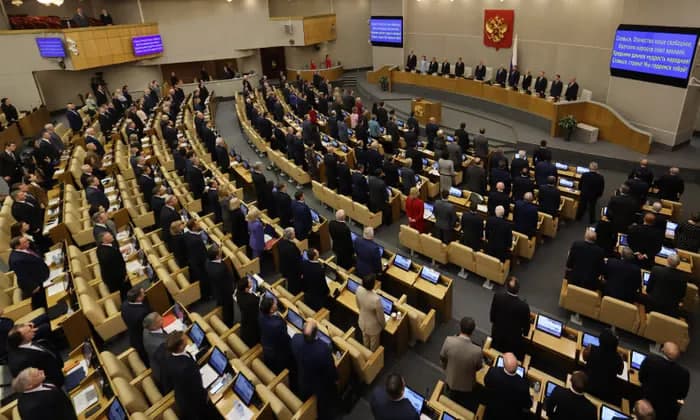 Ukrainada Rossiya Dumasining 20 deputati sirtdan 15 yillik qamoq jazosiga hukm qilindi 