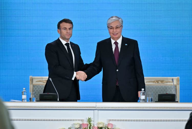 Fransiya prezidentining Qozog‘istonga tashrifi yakunlari: To‘qayev va Makron nima haqida kelishib oldi?