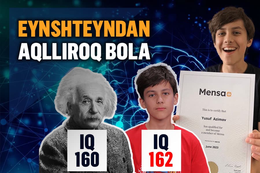 O‘zbek muhojirining 12 yoshli o‘g‘li qanday qilib dunyoning eng aqlli odamlari ro‘yxatiga kirdi? – eksklyuziv intervyu