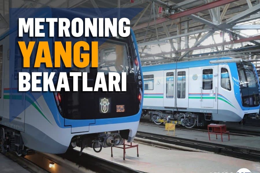Qo‘yliqdan Sergeligacha 15 minut – yerusti metrosining yangi bekatlari qanday bo‘ladi? 