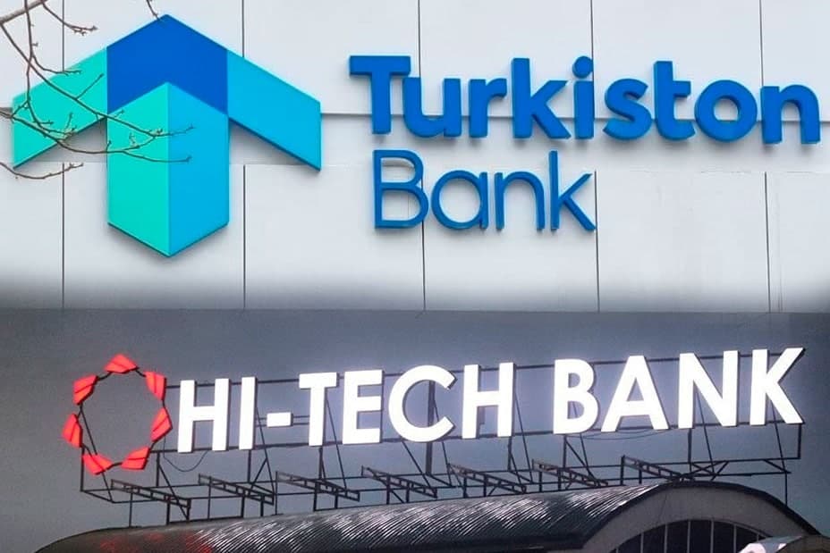 “Turkistonbank” va “Hi-tech bank”ning litsenziyasi qaytarib berilishi aytilmoqda