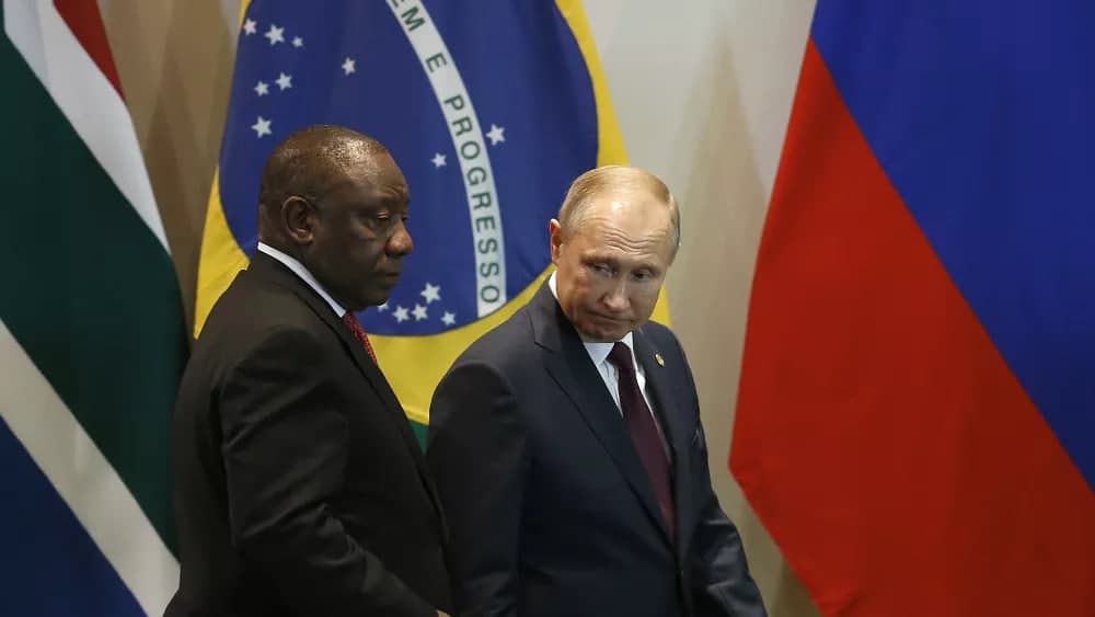 «Agar kelmasa, xursand bo‘lardik» - JAR hukumati Putinning BRICS sammitidagi ishtiroki haqida 