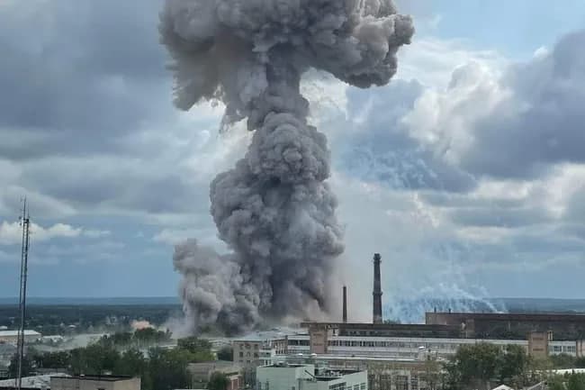 Moskva yaqinidagi omborxonada kuchli portlash. Asosiy ma’lumotlar