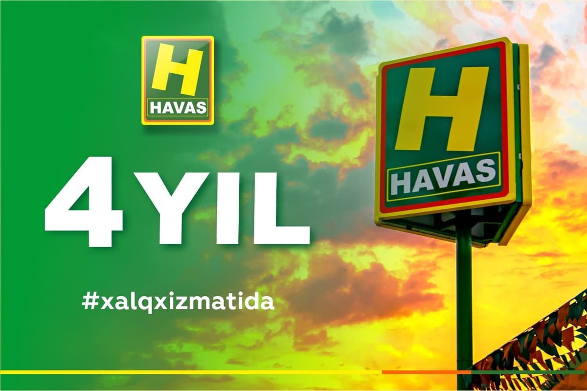 Havas diskaunterlar tarmog‘i faoliyatiga 4 yil to‘ldi