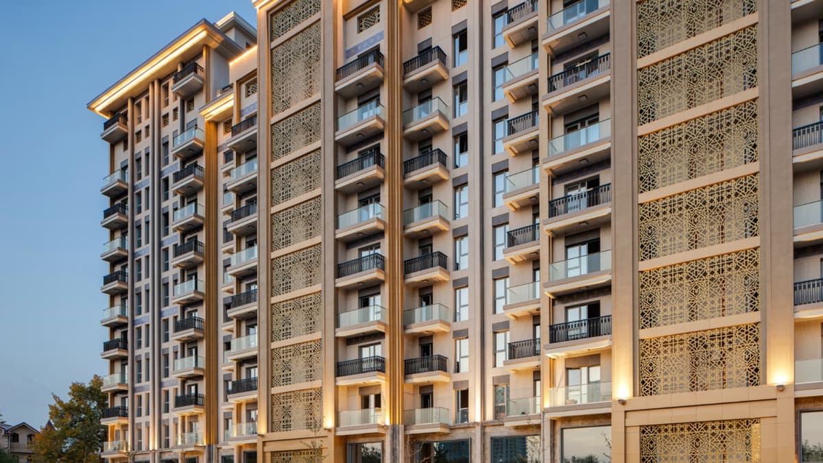 Mirabad Avenue 38 dan 85 m² gacha bo‘lgan xonadonlarni taklif etadi