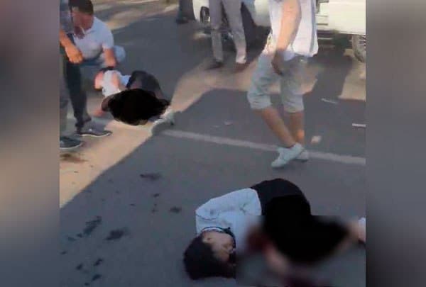 Одна из девочек, которую сбил Damas в Алмалыке, скончалась