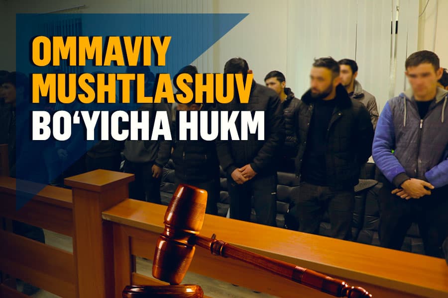Toshkentda ommaviy janjal uyushtirgan 28 kishi qamaldi