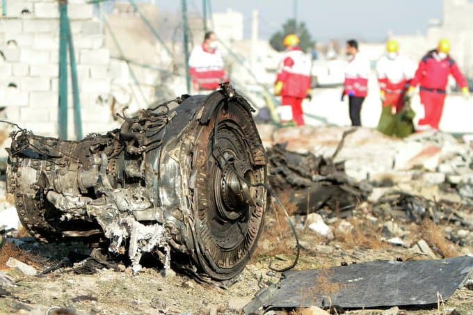 Eronda «Ukraina havo yo‘llari» samolyoti halokati ishi bo‘yicha hukm chiqarildi