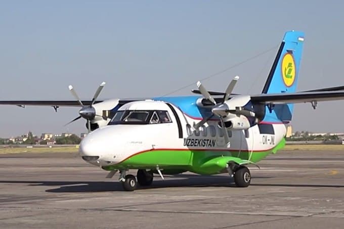 Uzbekistan Airways receives its first L-410 light aircraft