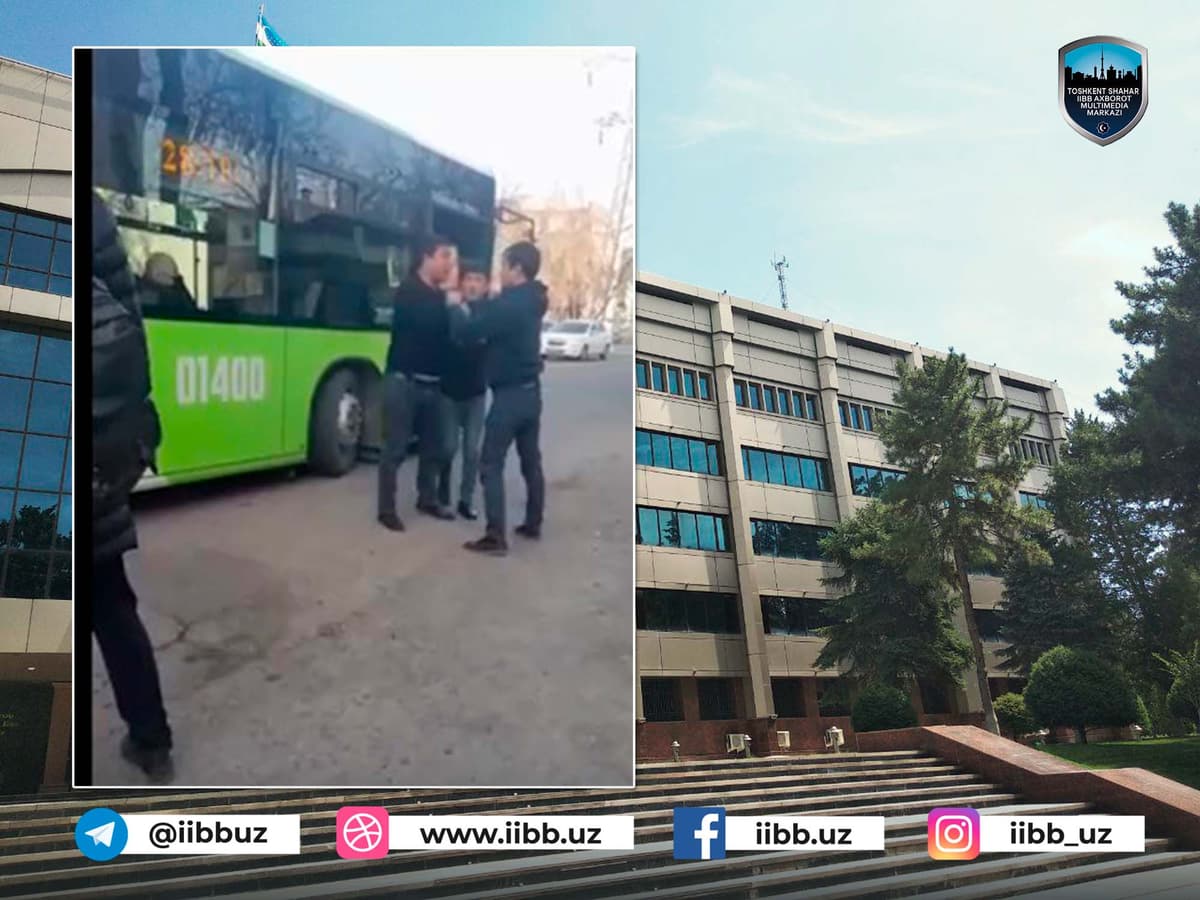 Toşkentda yöl talaşib, jamoat tartibini buzgan avtobus haydovçilariga çora körildi