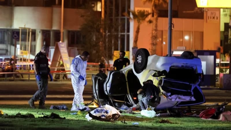 Tel-Avivda haydovchi odamlarga qarata o‘t ochdi va mashinani ular ustiga haydadi