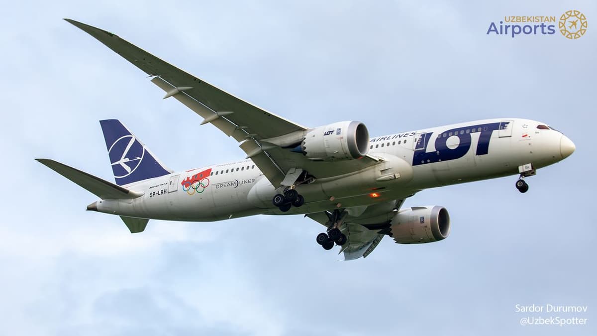 Lot Polish Airlines to start operating regular flights from Poland to Uzbekistan