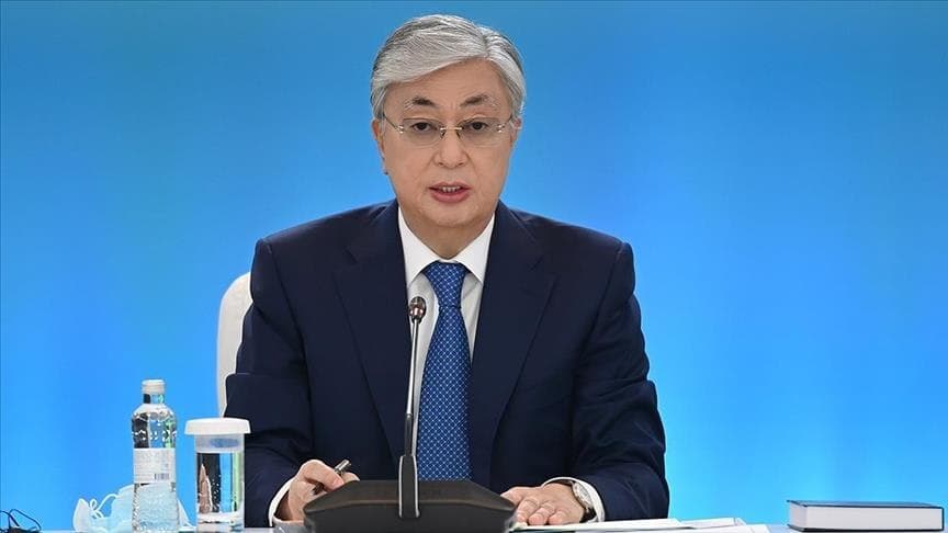 To‘qayev: Qozog‘iston Yevrosiyoda tranzit habi sifatidagi mavqeyini mustahkamlash niyatida