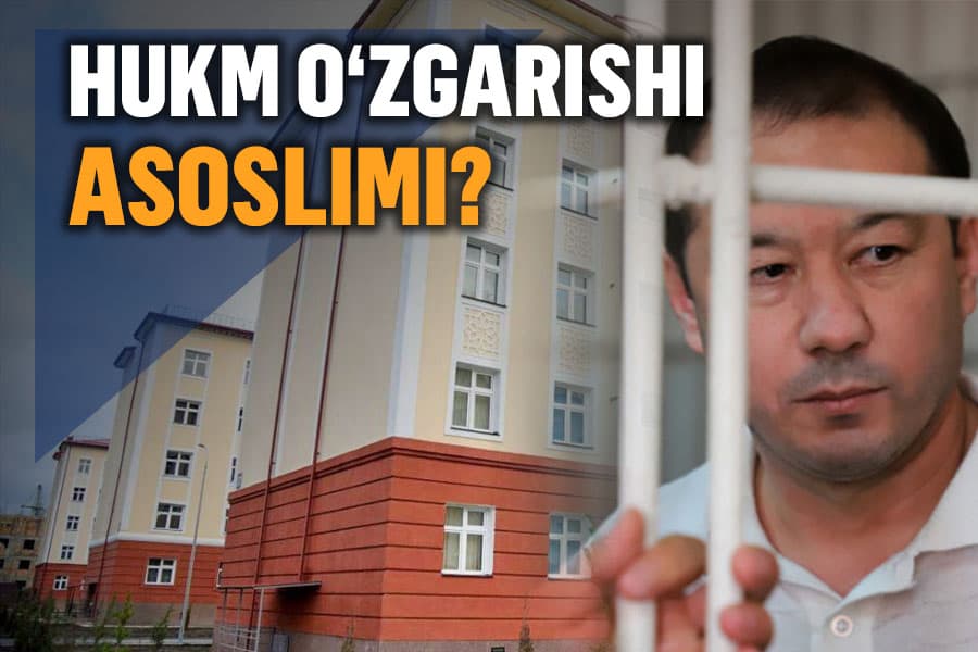 Ahmadboy ishida sud hukmi o‘zgardi. U fuqarolarning mulkiga daxl qilishi mumkin