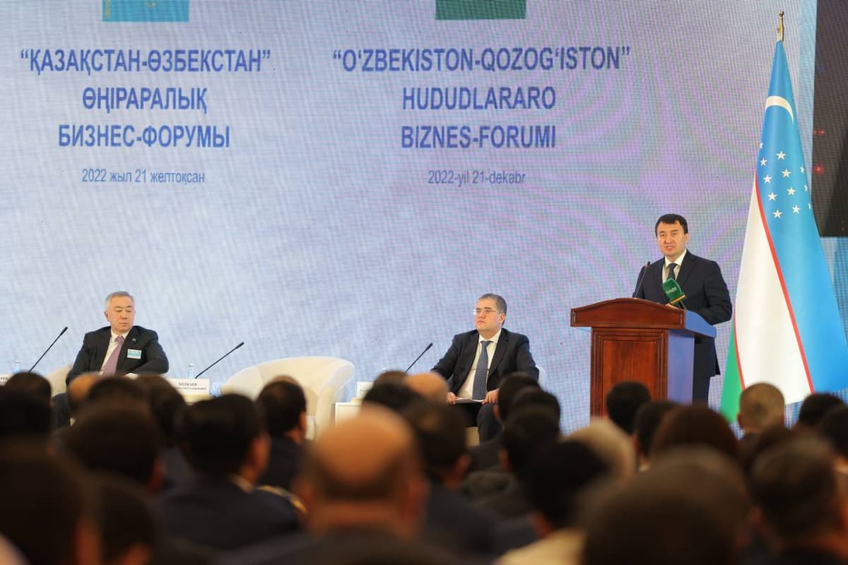 Tashkent hosting Uzbekistan-Kazakhstan business forum 