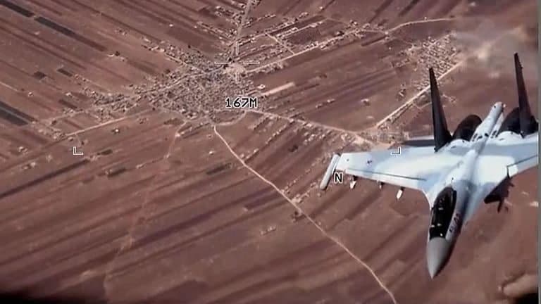 Rossiya samolyotlari Suriya osmonida AQSh dronlarini ta’qib qildi