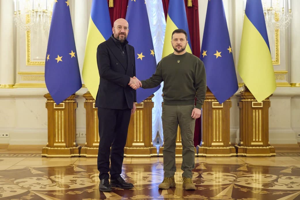Mishel: Ukrainaning Yevropa Ittifoqiga a’zoligi masalasi hal bo‘ldi