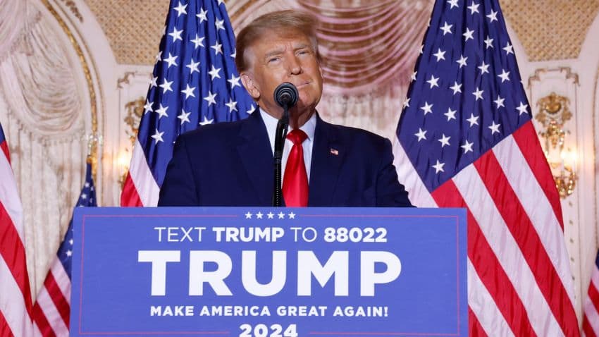 Дональд Трамп заявил, что подает заявку на участие в президентских выборах