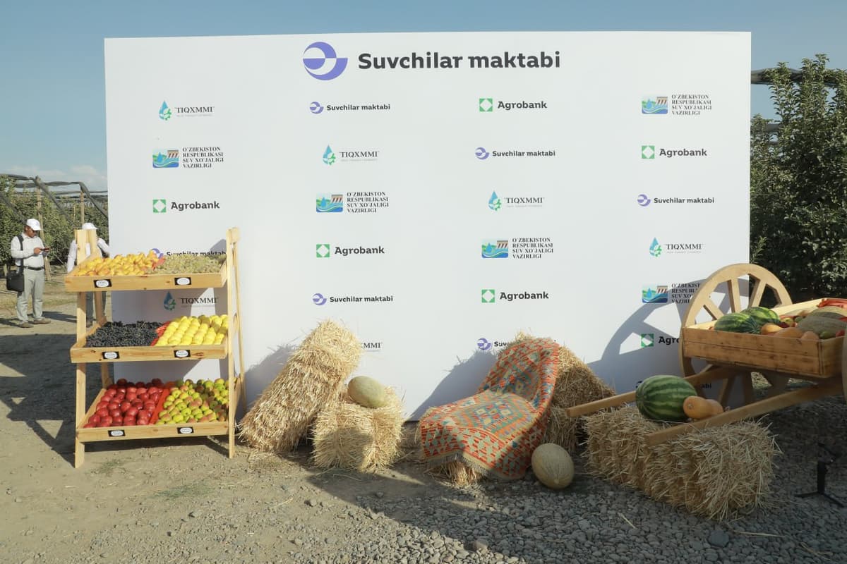 Agrobankning “Suvchilar maktabi” loyihasi muvaffaqiyatli amalga oshirilmoqda
