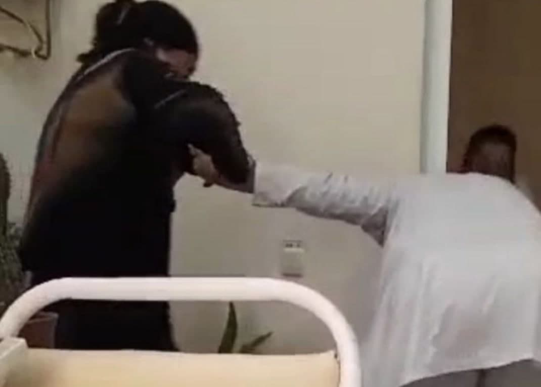 Criminal case initiated against individuals for beating a nurse in front of her child in Surkhandarya