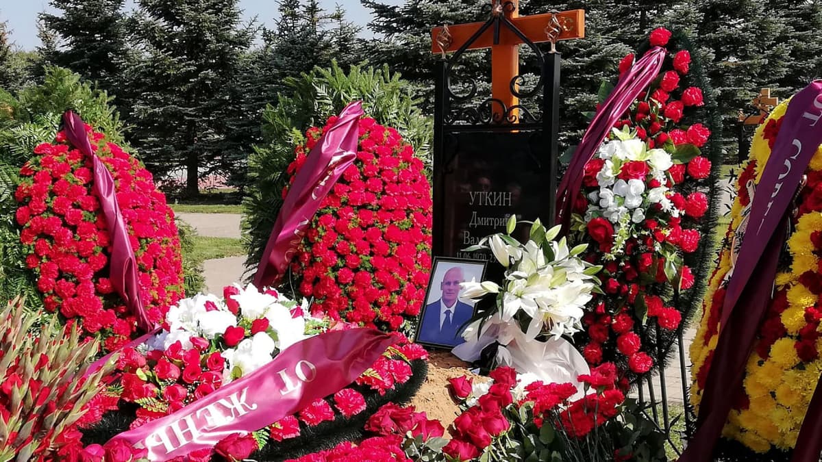 «Vagner» komandiri Utkin Moskva viloyatida dafn etildi