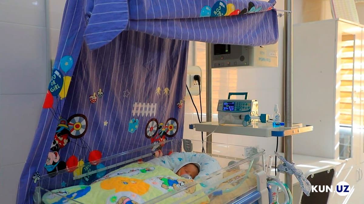 O‘zbekistonda bir kunda 2800 dan ortiq chaqaloq tug‘ildi