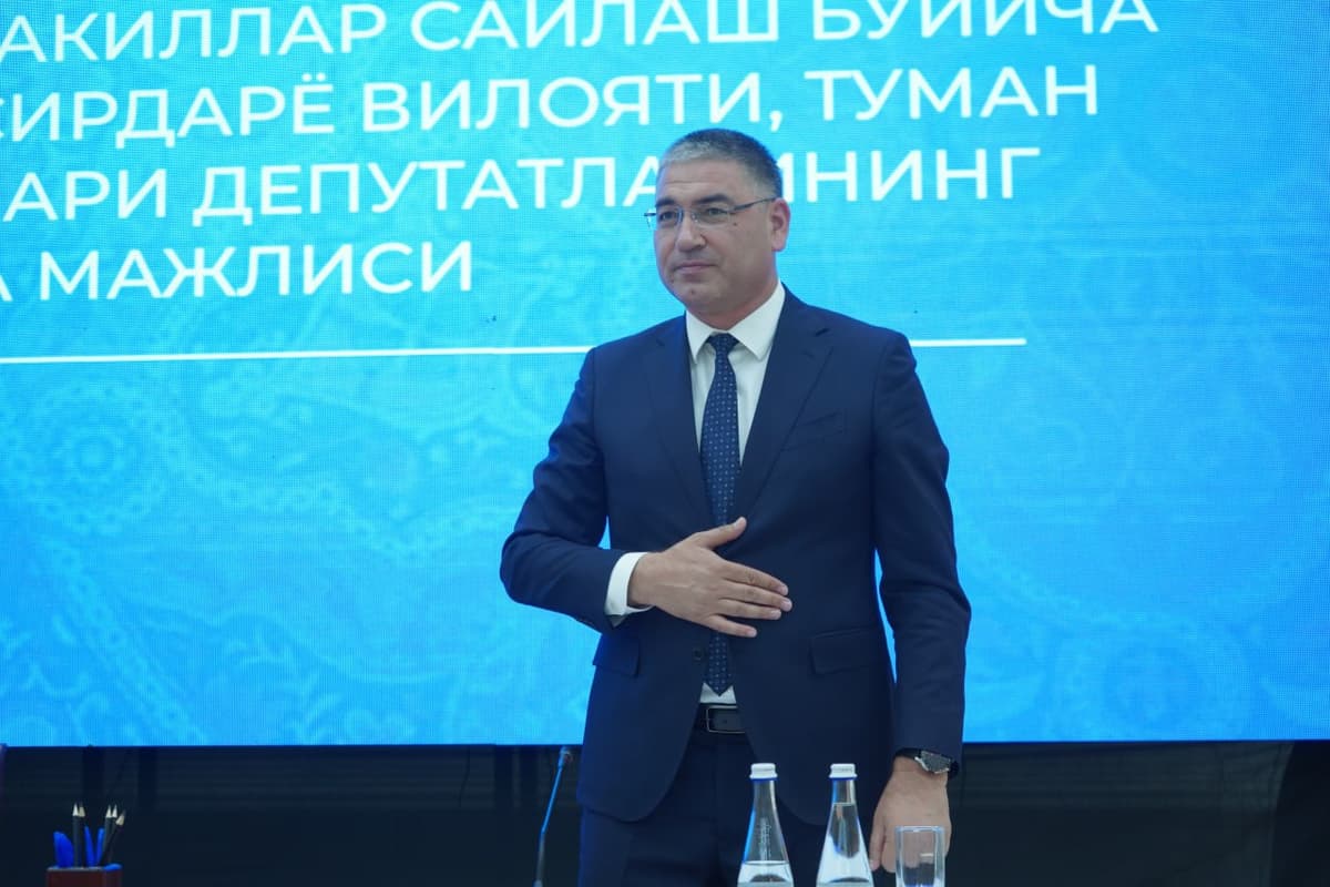 Sirdaryo viloyati hokimi Senat a’zoligiga saylandi