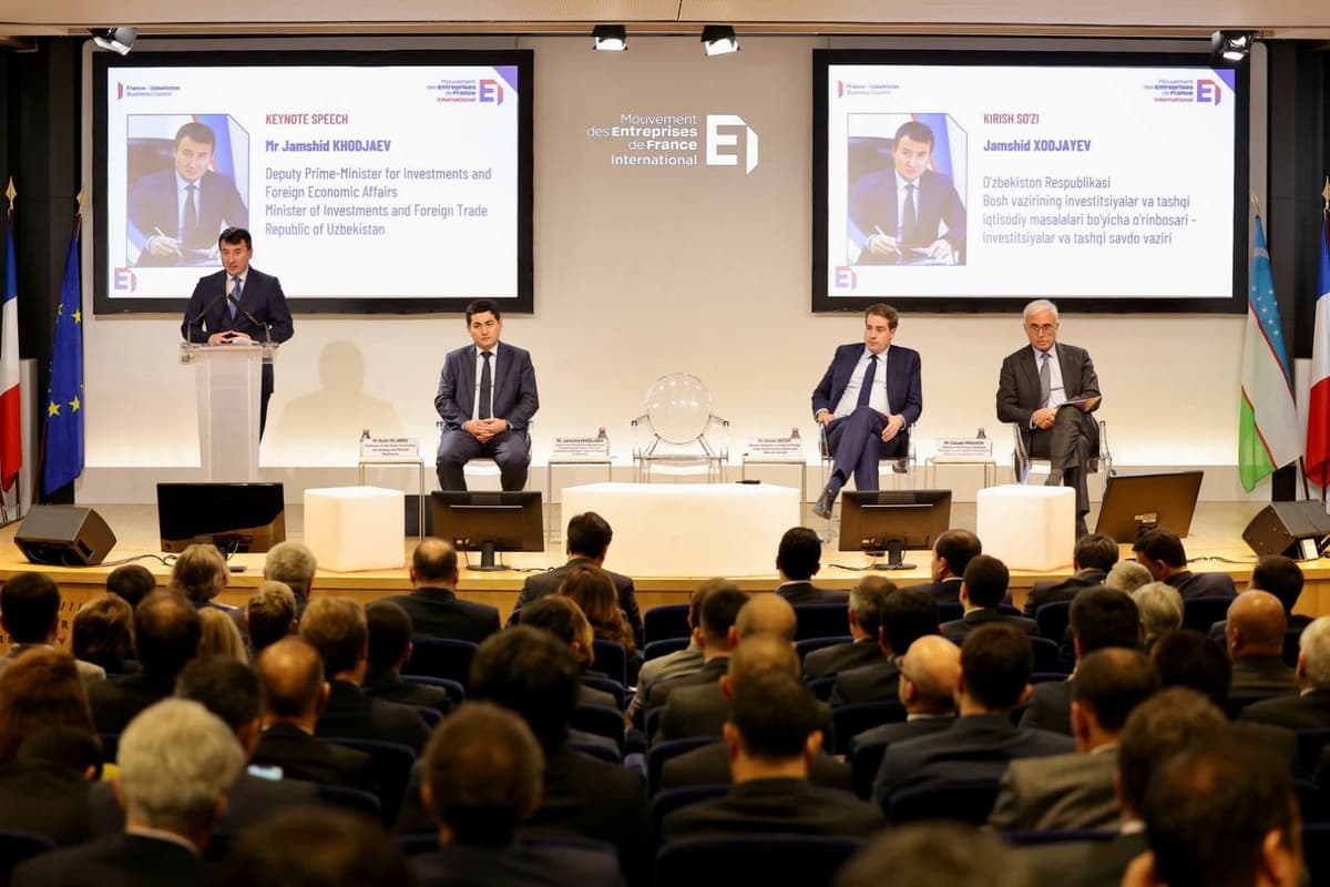 Uzbek-French business forum held in Paris